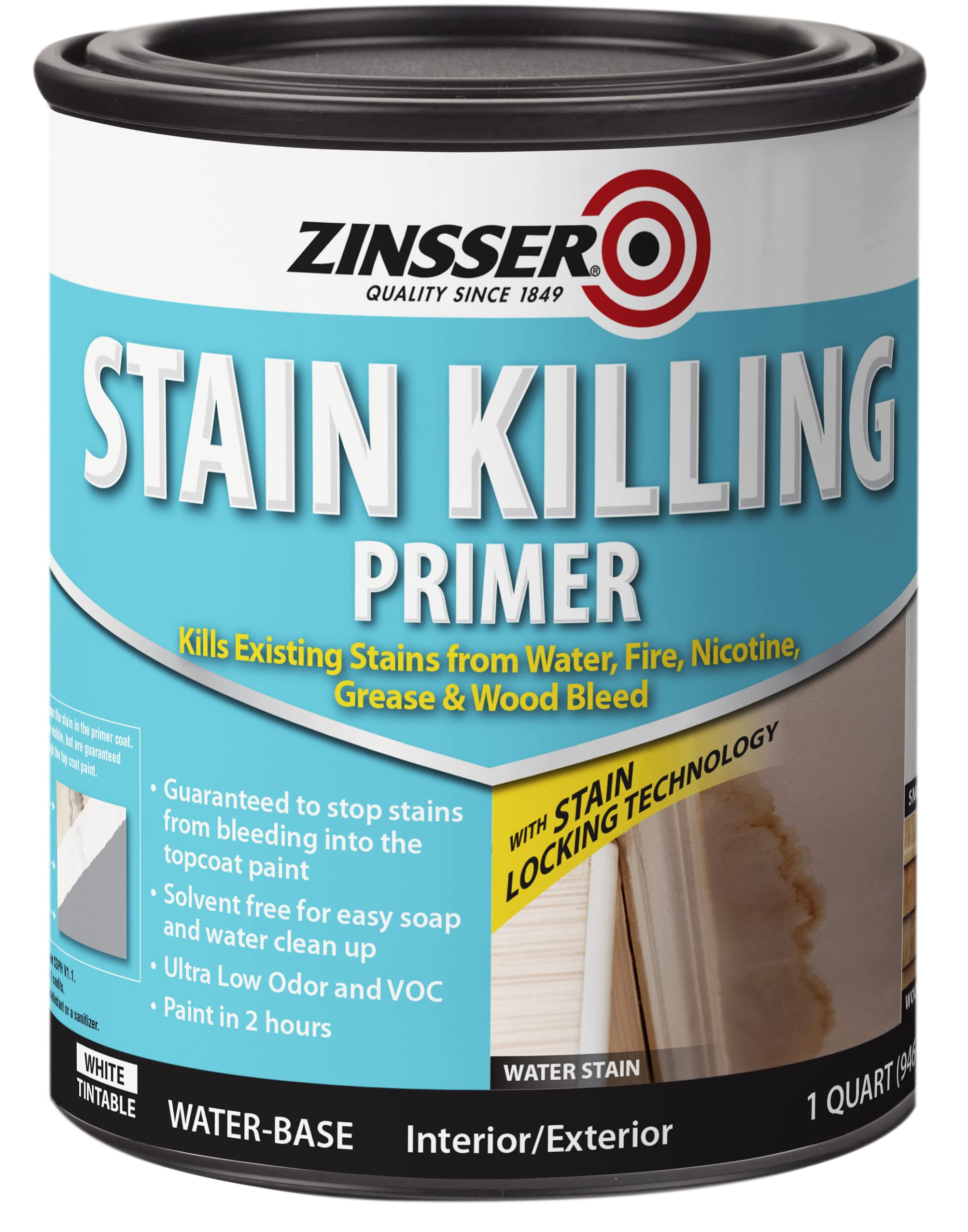 377940 Stain Killing Primer, Quart
