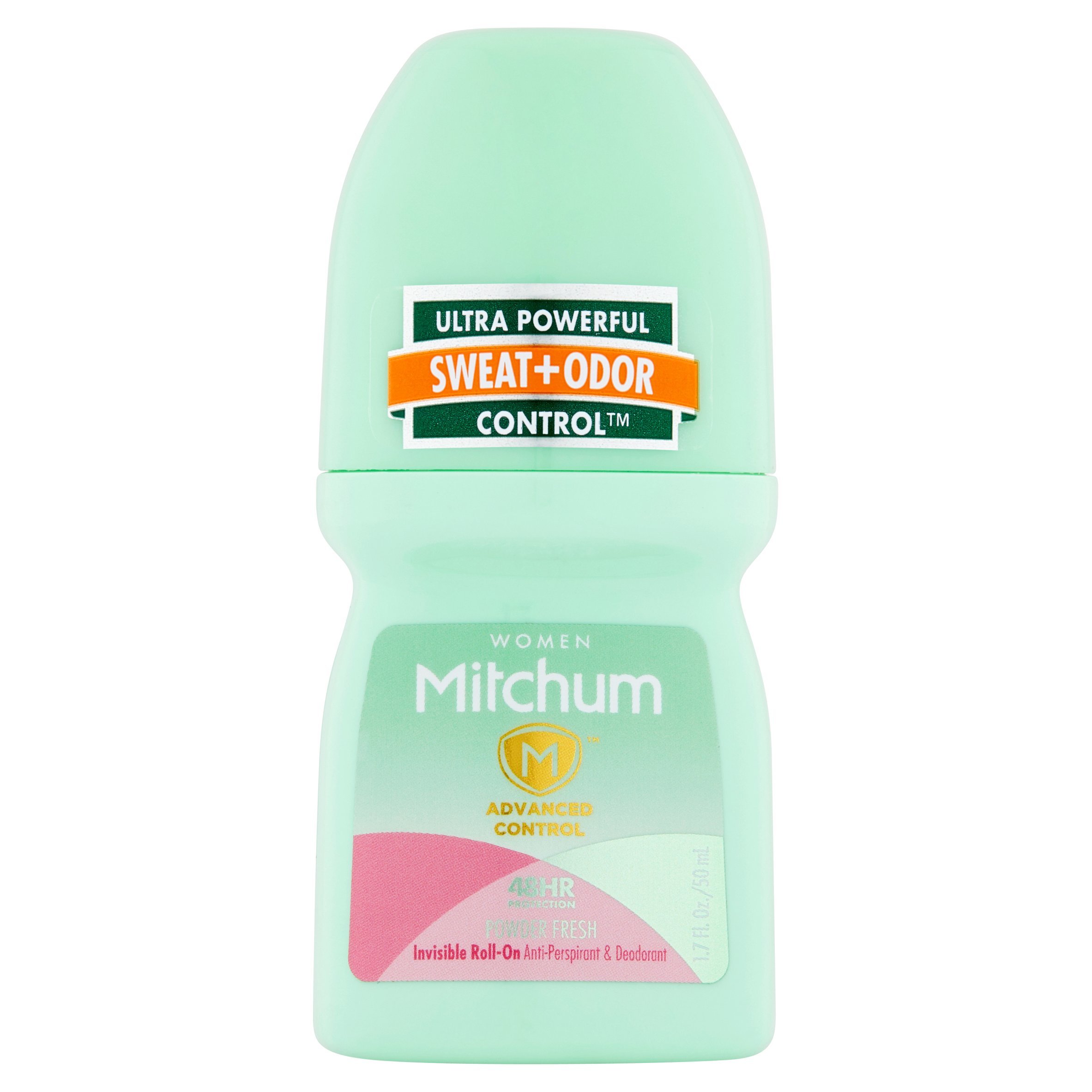 Mitchum, deodorante roll-on per donna anti-traspirante Advanced Control, 50 ml, confezione da 6