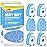 Clioran Leak Proof Dishwand Refills with Scrub Dots,Non Scratch Sponge Heads for Dish Wand,20% Thicker Heavy-Duty Scrubber Replacement,Fits Most Handles,Works with All Dish Soaps,Ideal for Kitchen