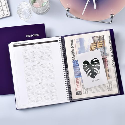 Miniatura 7 de Agenda mensual 2024-2028, calendario mensual de 5 años de enero de 2024 a diciembre de 2028, agenda mensual de 60 meses, 9 x 11 pulgadas, calendario