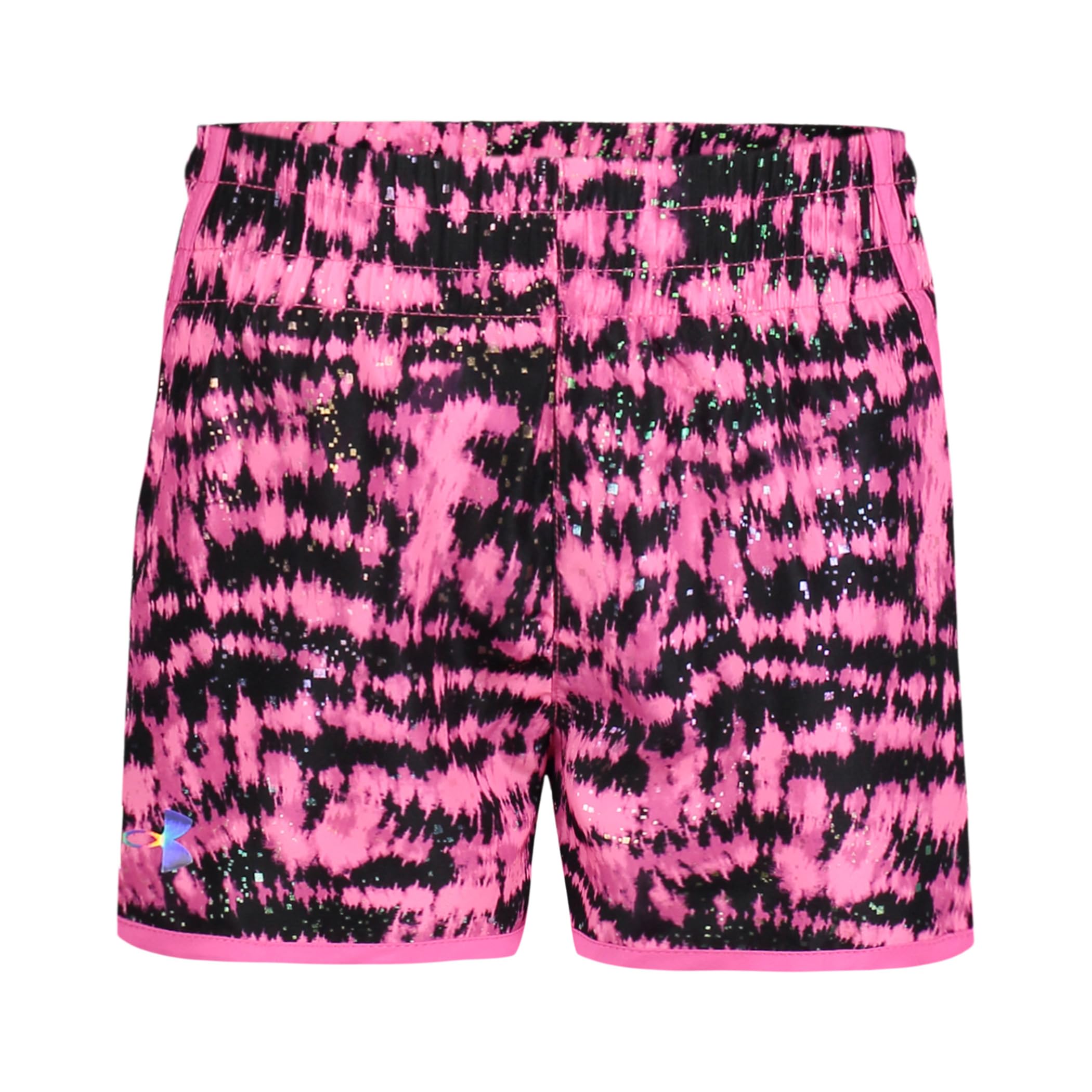Short Under Armour Fly by fille avec inserts mesh anti-transpiration - 4