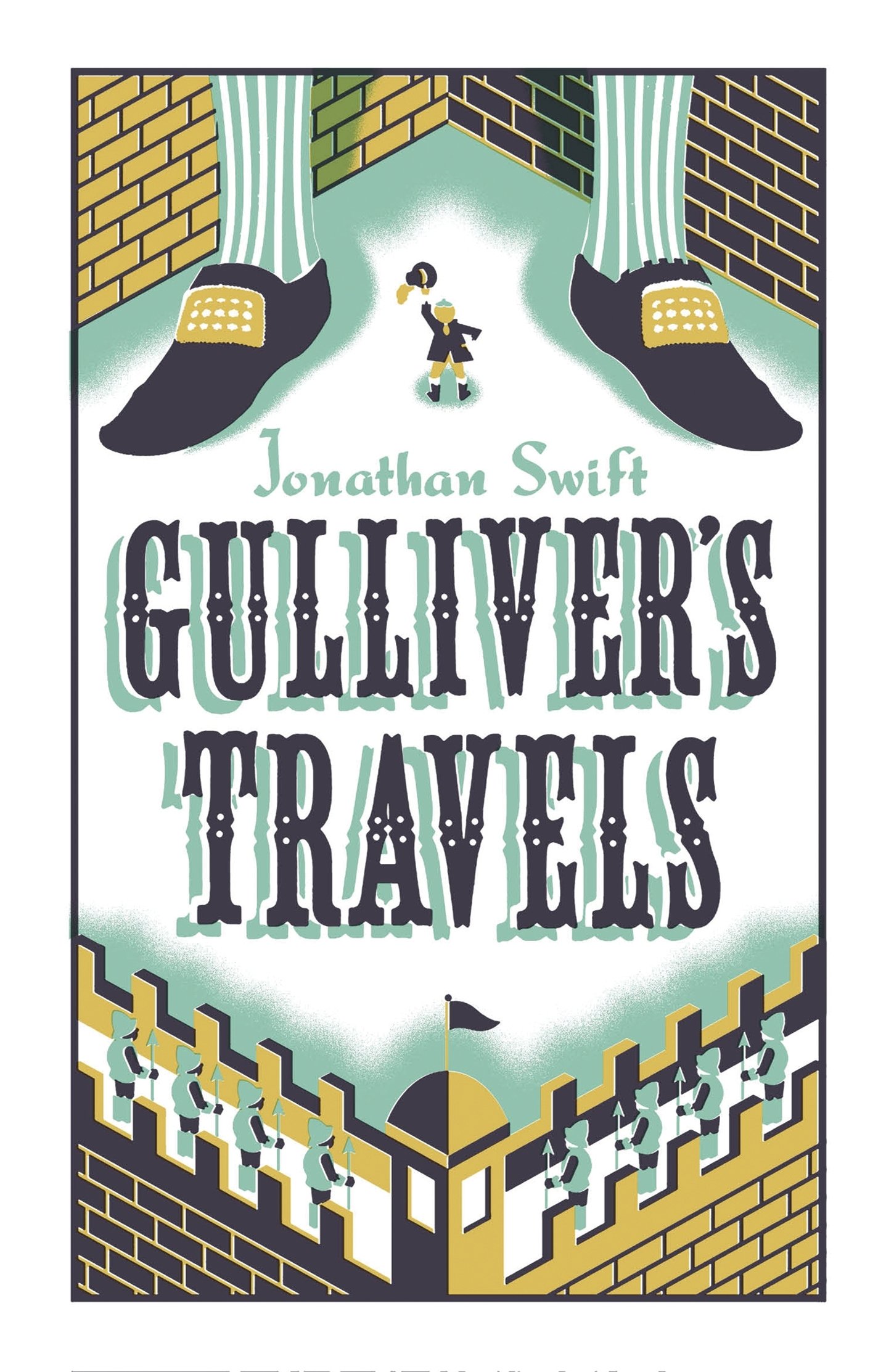 Gulliver's Travels by Jonathan Swift (Paperback Book)