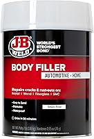 J-B Weld 1 Gallon Body Filler - Fast-Drying Waterproof Putty for Auto Body Repairs, Rust Holes & Home Projects on Metal, Wood