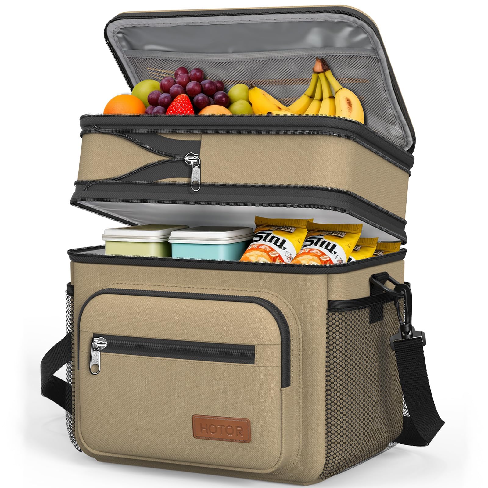 HOTOR Insulated Lunch Bag - Keep Food Fresh! -10