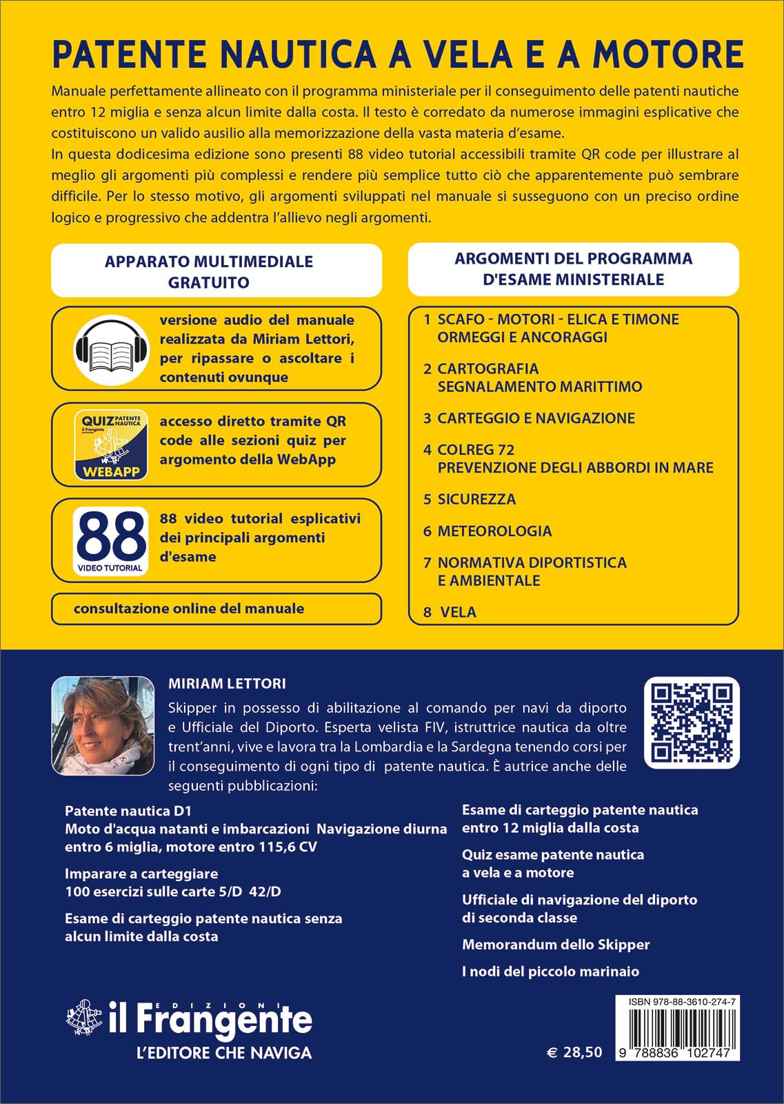 Patente nautica a vela e a motore. Con espansione online. Con File audio online