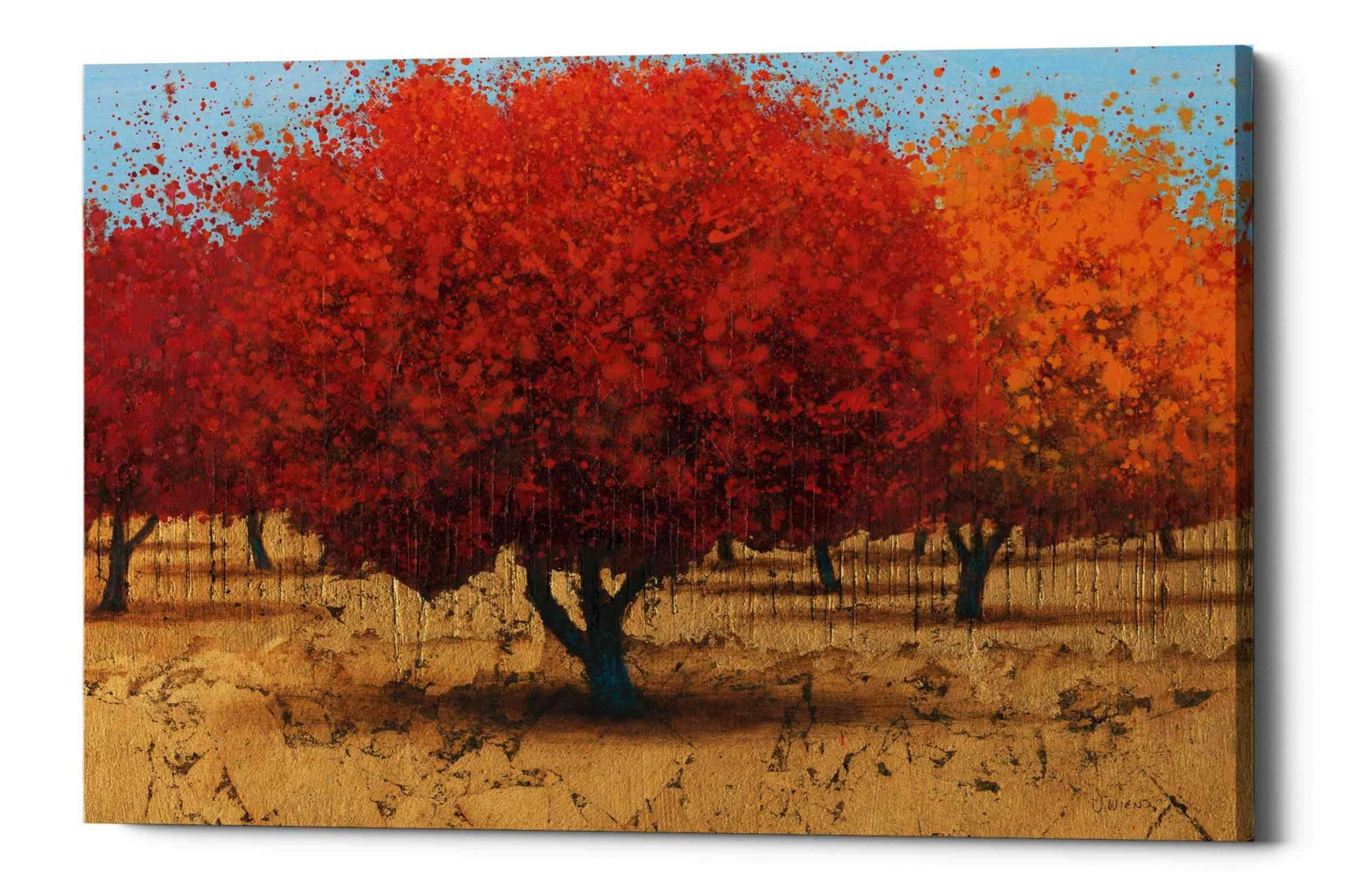 Amazon.com: Epic Graffiti 'Orange Trees II' by James Wiens, Canvas