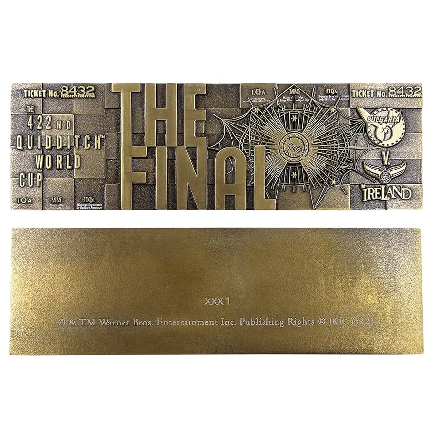 【クイディッチ】ワールドカップ チケットプリント Quidditch クイディッチ】ワールドカップ チケットプリント Quidditch