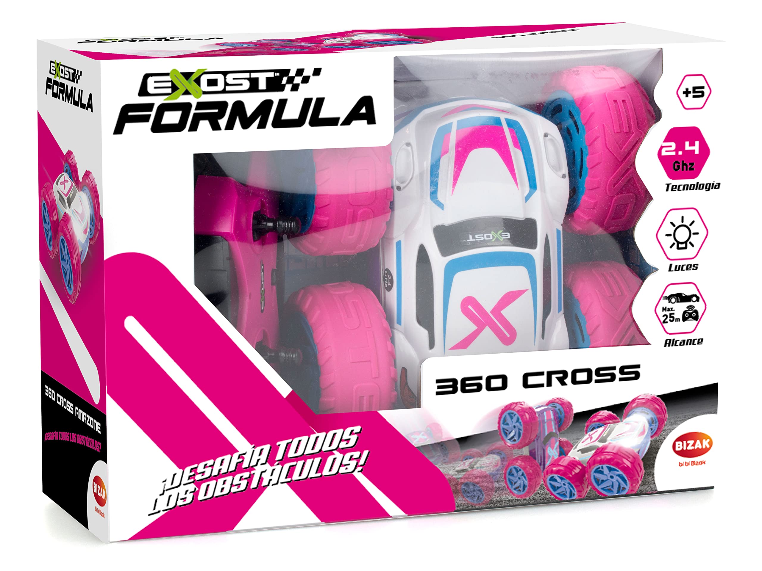 Exost Formula 360 Cross Amazone Vehículo Radio Control con Luces