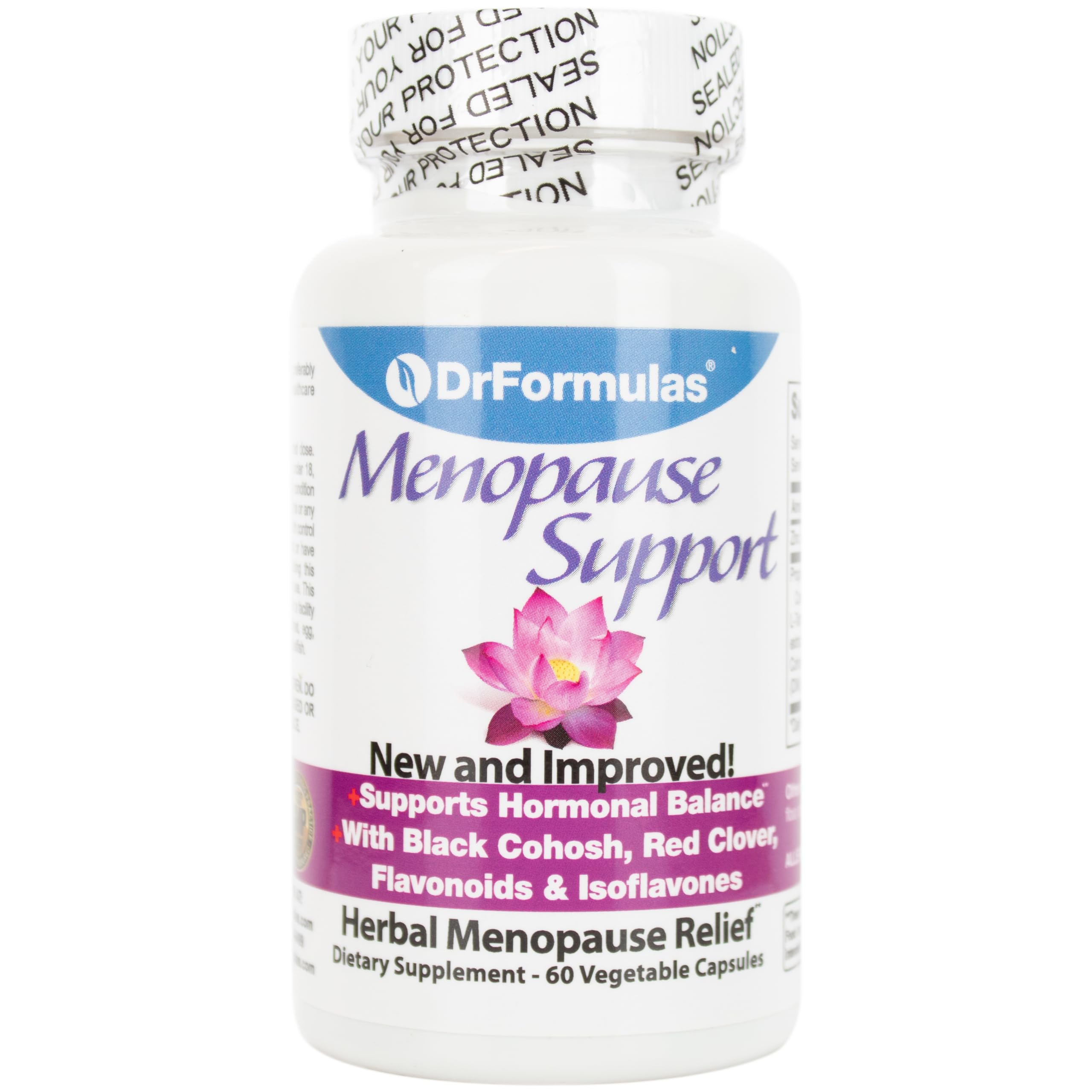 Menopause Supplement for Hot Flashes, Night Sweats Relief, and Support with DIM, Black Cohosh, Dong Quai (60 Vegetarian Capsules)