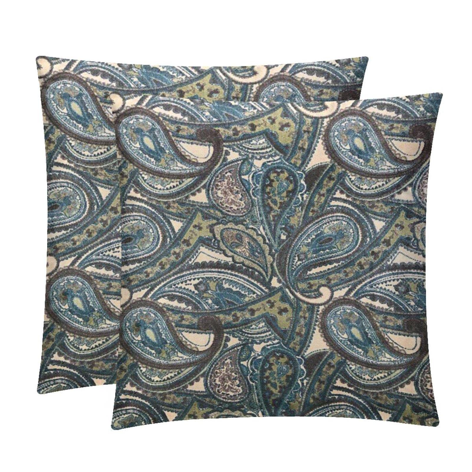 Housses de coussin lombaire fleur de cajou décoration maison de ferme