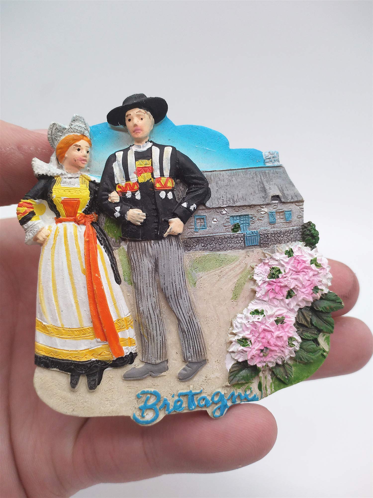 Magnete per frigorifero Bretagne Francia 3D souvenir da viaggio decorazione magnetica adesivo Craft Collection