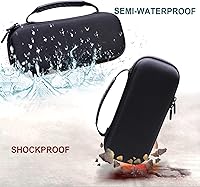 Vista 4 de LTGEM - Funda rígida compatible con Bose SoundLink Flex 2 generaciónSoundLink Flex altavoz portátil Bluetooth, negro (solo funda)