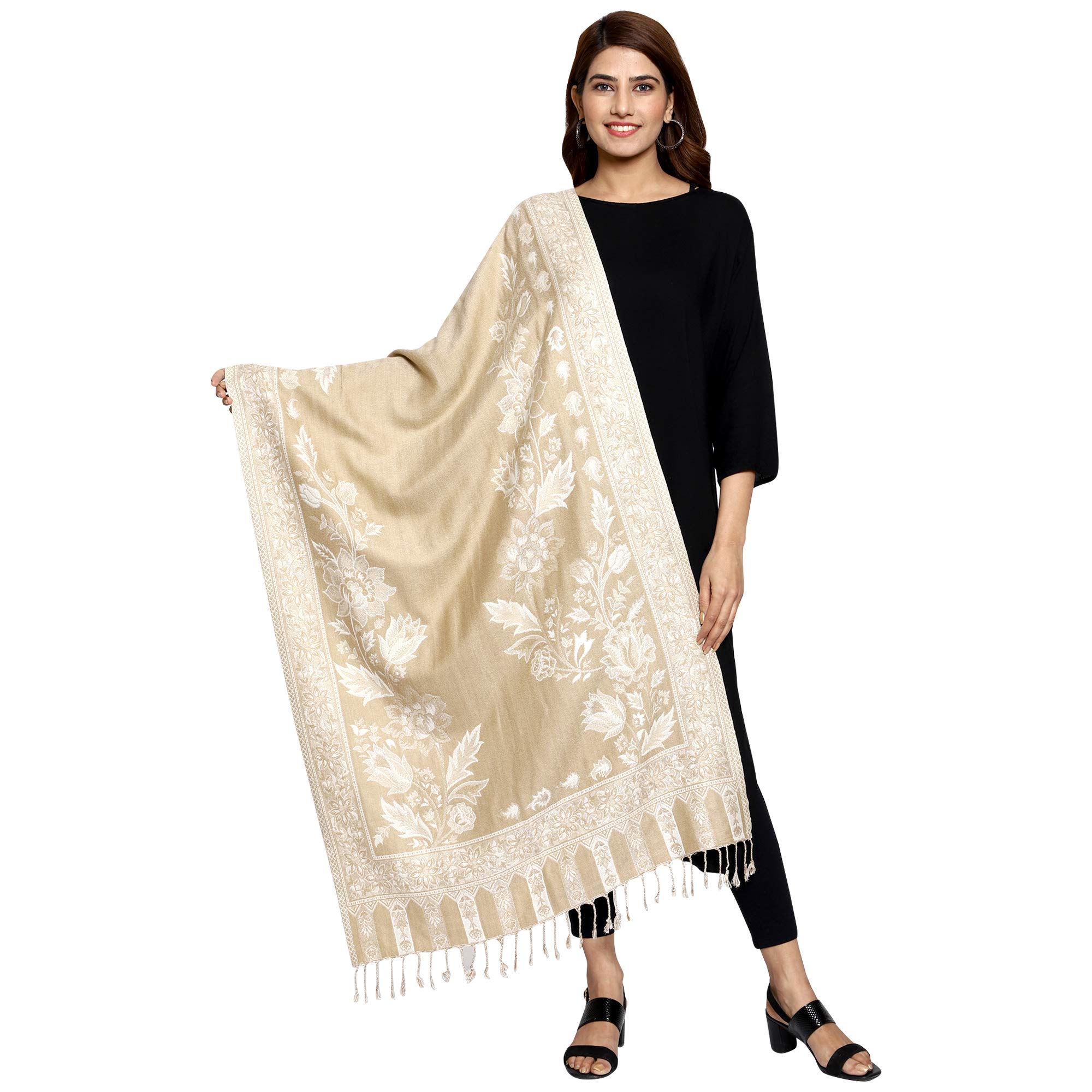 Women's Woven Wool Stole