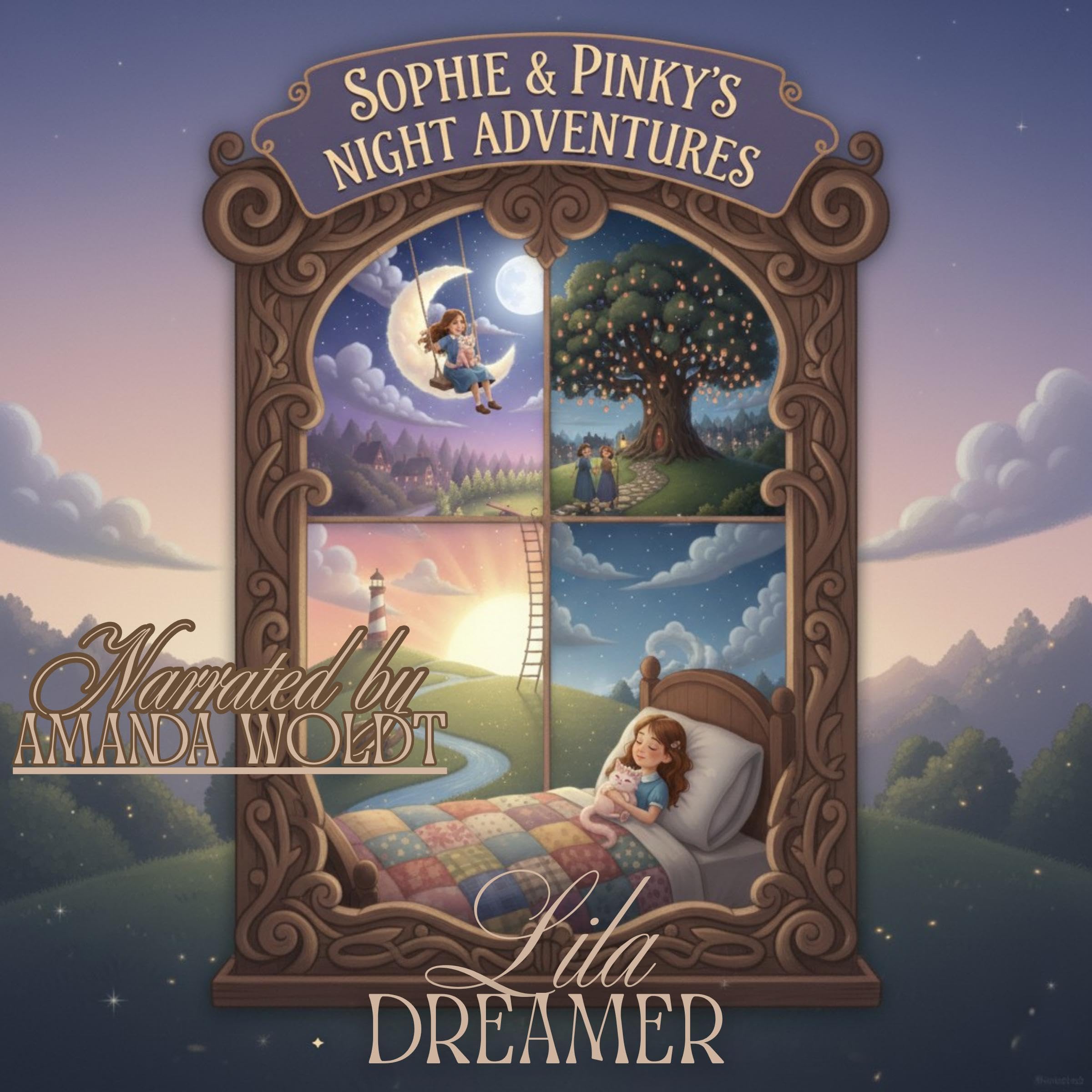 Cover art for Sophie and Pinky's Night Adventures