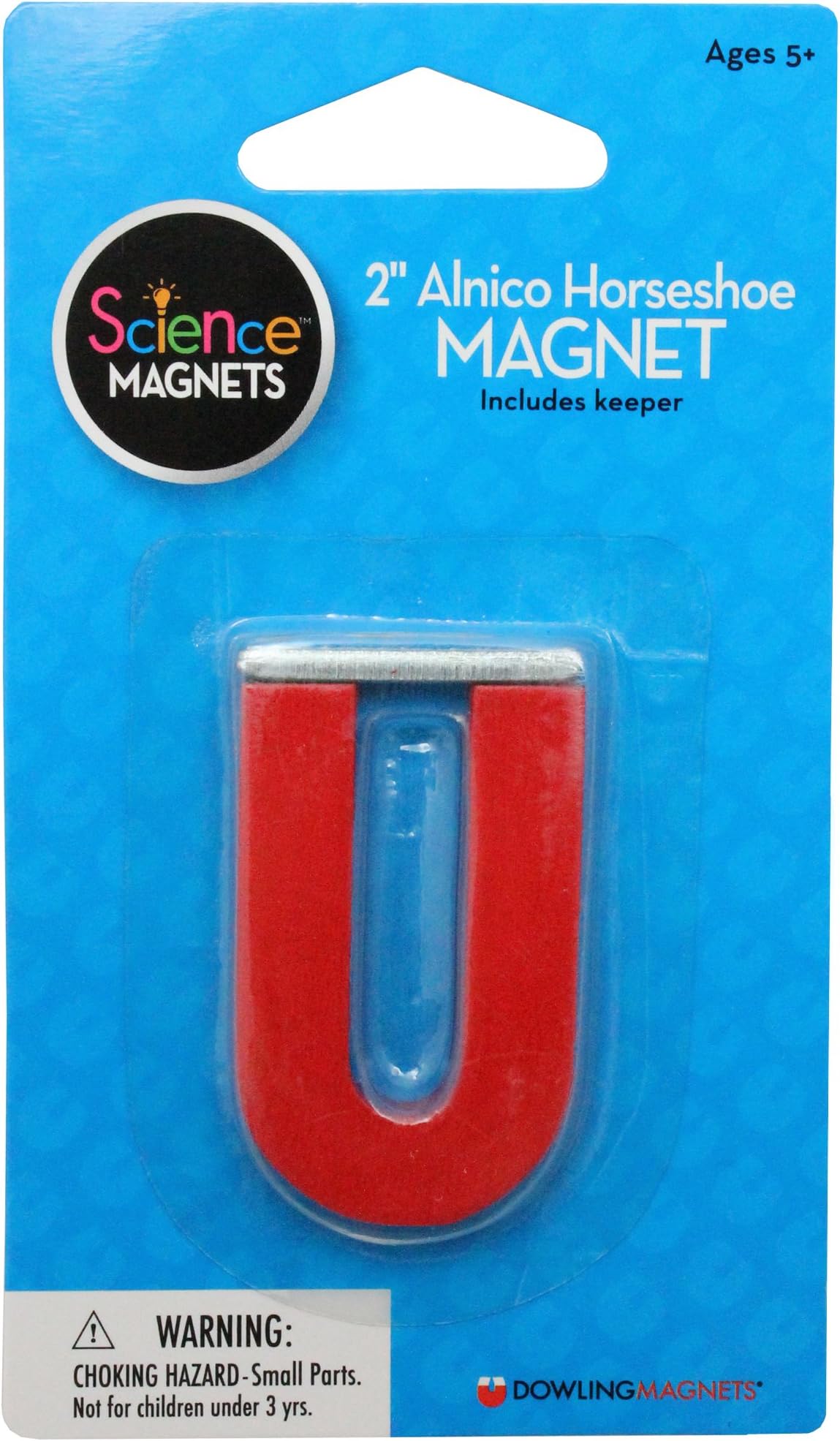 DOWLING MAGNETS 2-INCH ALNICO HORSESHOE MAGNET