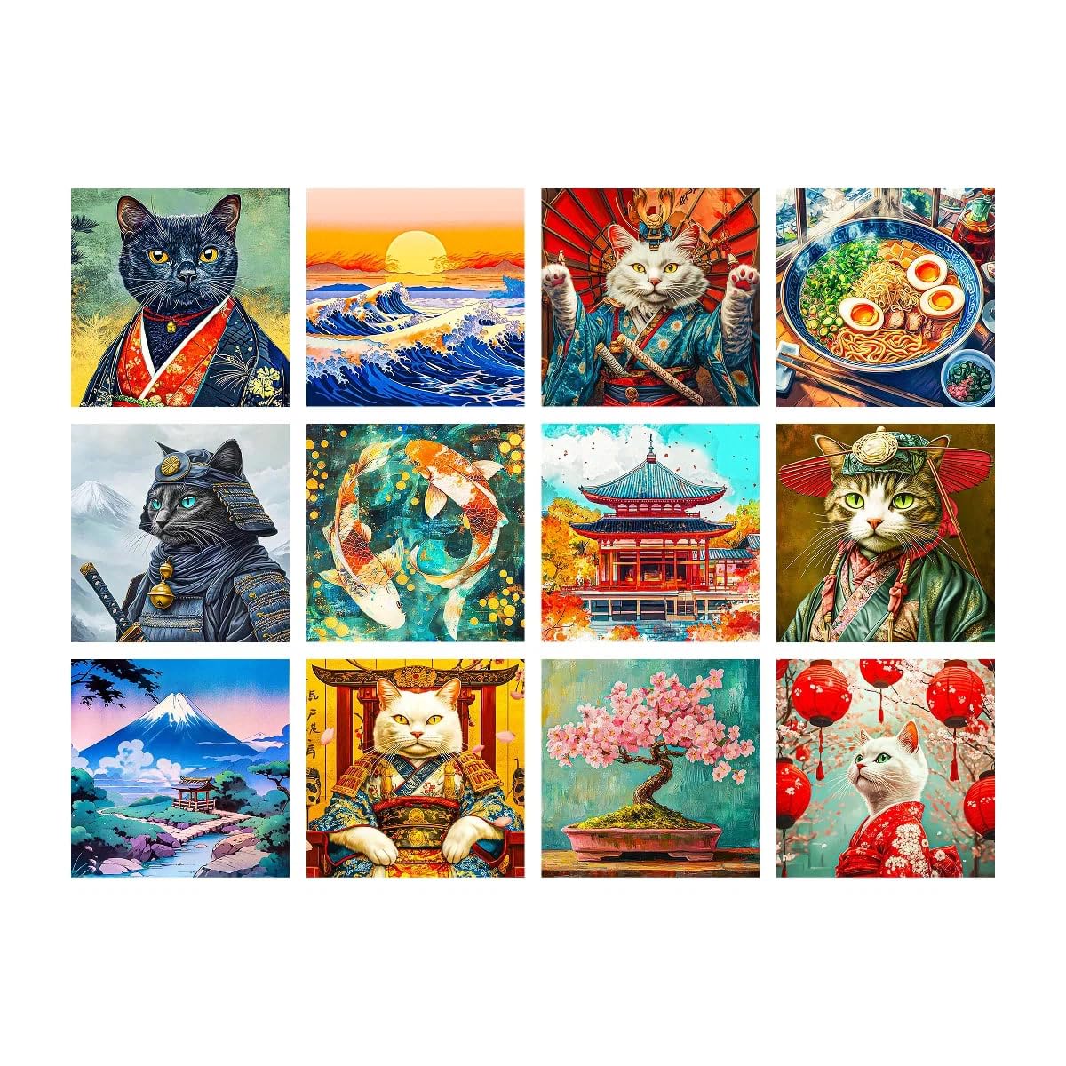 Amazon.com: LuwoArte 12 Pack Legends of Asia Diamond Art Kits for