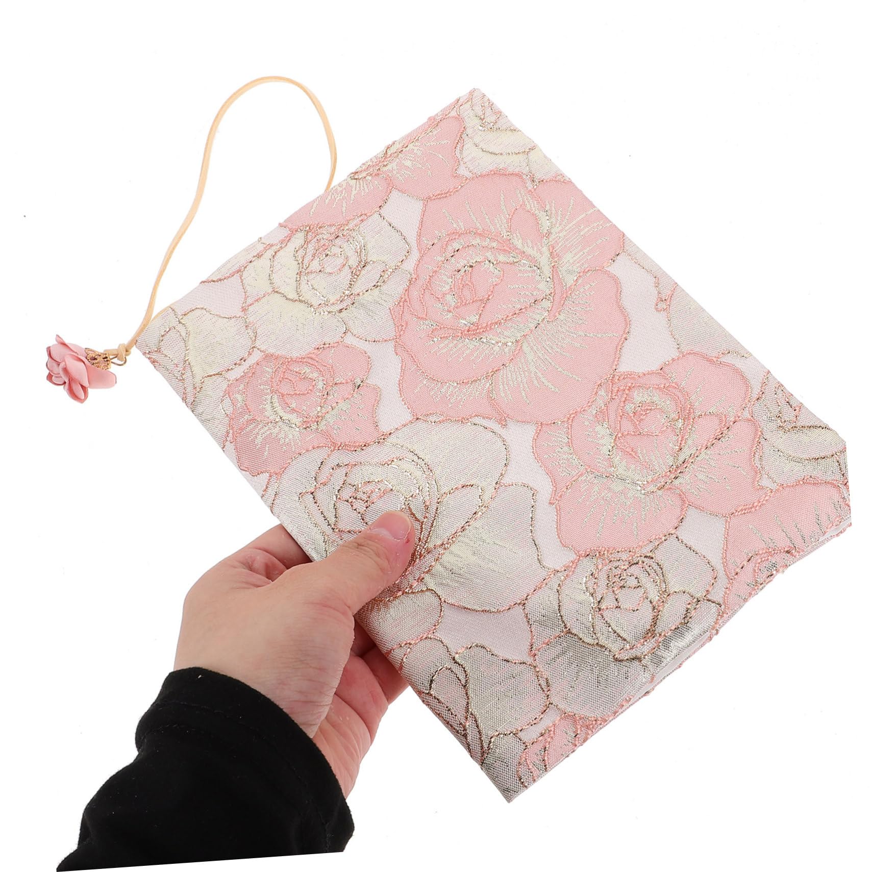 Operitacx 3piezas Cubierta De Libro Reutilizable Estampado Delicado Protección Para Libros Funda Decorativa Para Notas y Lectura Diseño De Flores