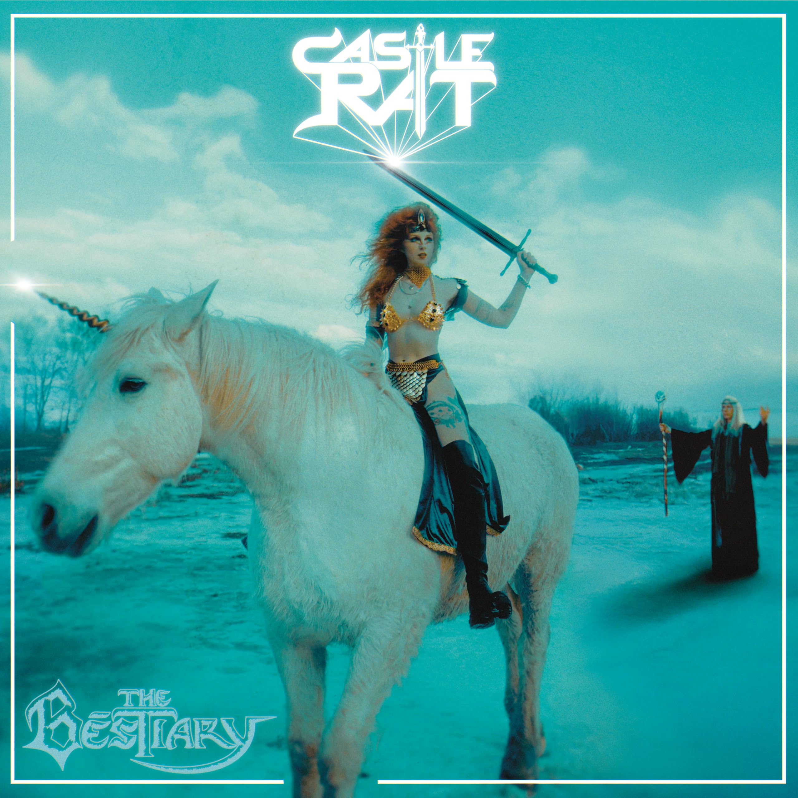 CASTLE RAT - The Bestiary - Vinyl (turquoise marbled vinyl LP)