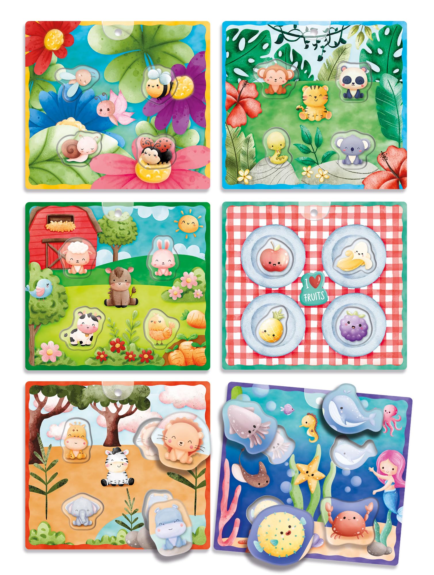 Image secondaire de Table d'Activités Montessori pour Bébé - Jeux Éducatifs dès 1 An