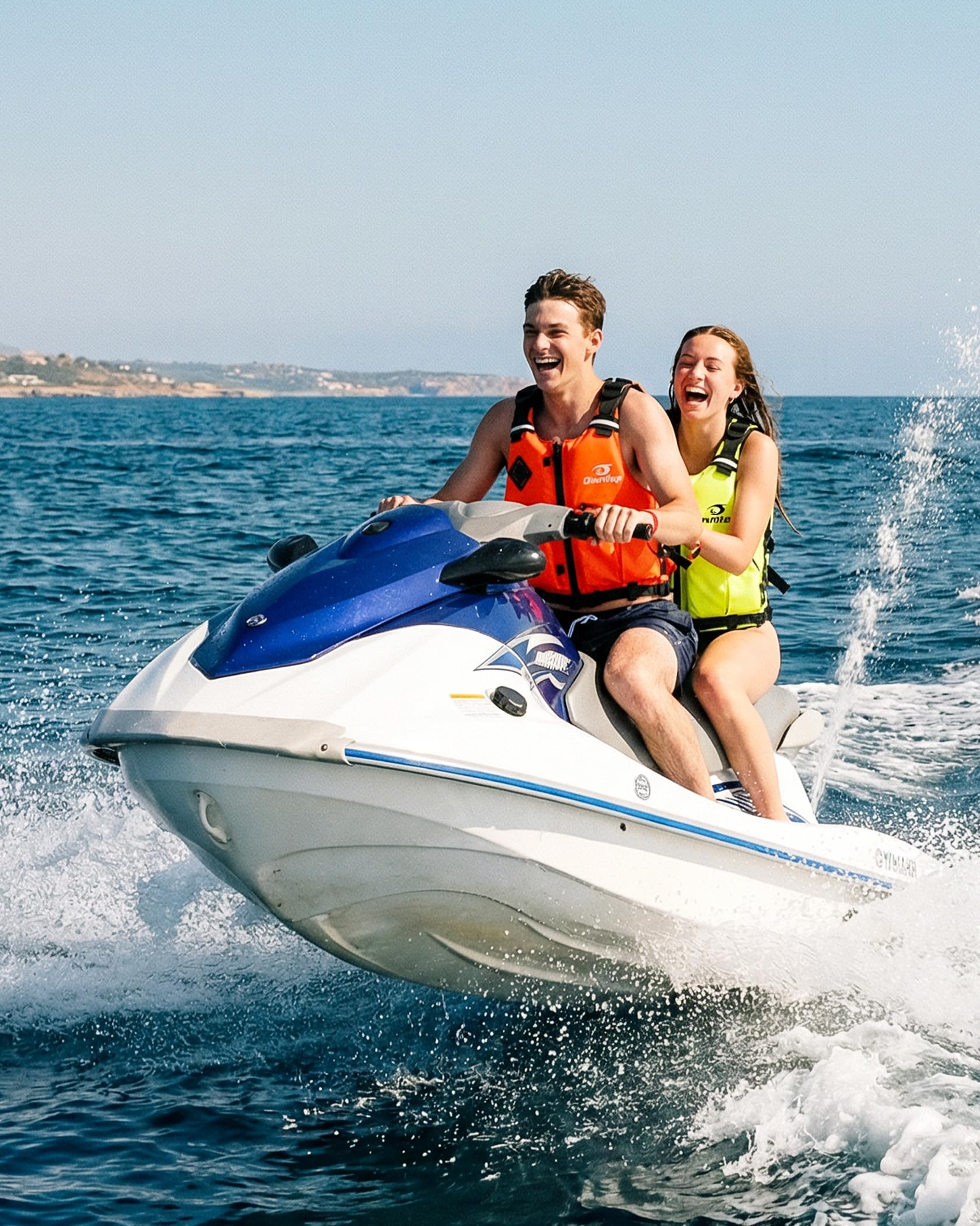 Owntop Aiuto alla galleggiabilità per adulti con scomparto per tasca dell'acqua, doppie tasche con zip | Gilet galleggiante regolabile | Gilet da nuoto unisex per kayak, paddle e pesca