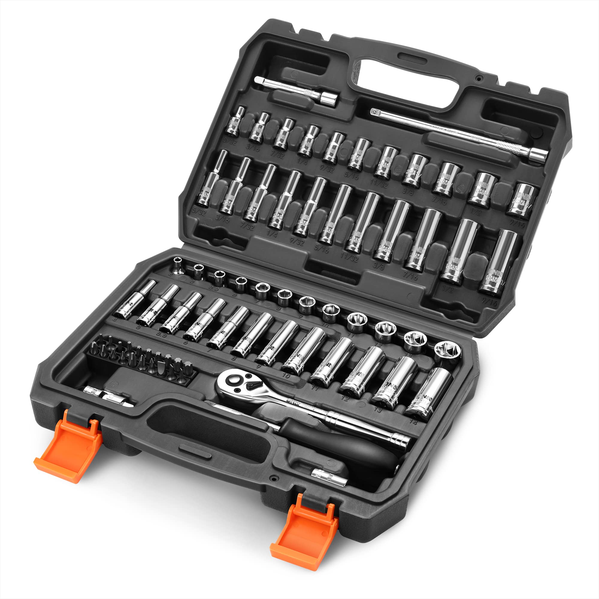 DNA MOTORING TOOLS-00144 72-Piece 1/4
