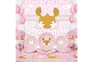 Baby Minnie Mouse Decorations for Baby Shower & First Birthday Party