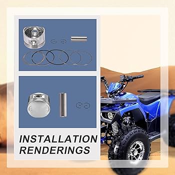 Amazon.com: GOOFIT 54mm Piston Ring Kit Replacement for