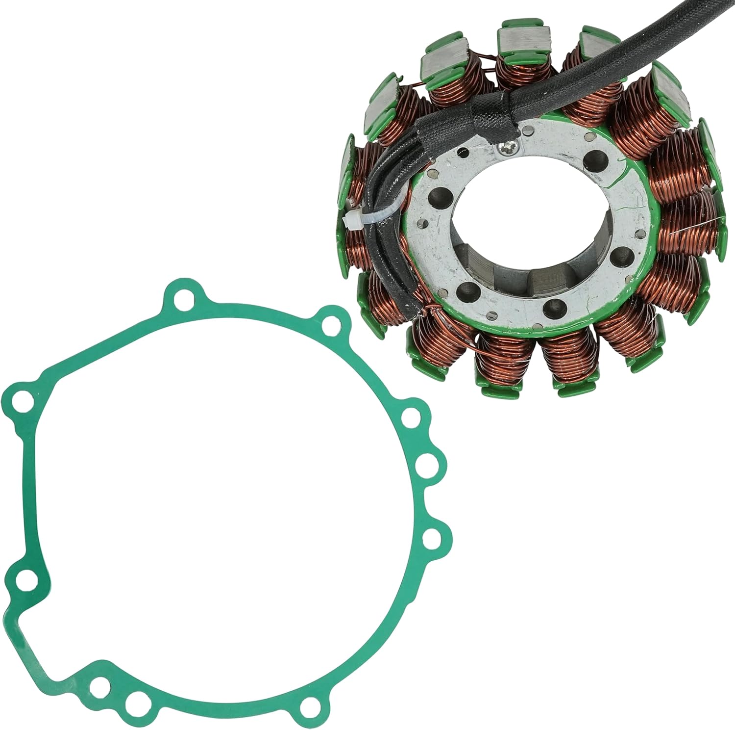 Caltric Stator and Gasket Compatible With Kawasaki Zx10R Zx-10R Ninja Zx1000 Zx-1000 2008-2010