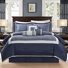 Madison Park Signature Cozy Comforter Set - All Season Bedding Combo Filled Insert and Removable Duvet Cover, Shams, Decorative Pillows, Ogee Pink Queen(92"x96") 9 Piece
