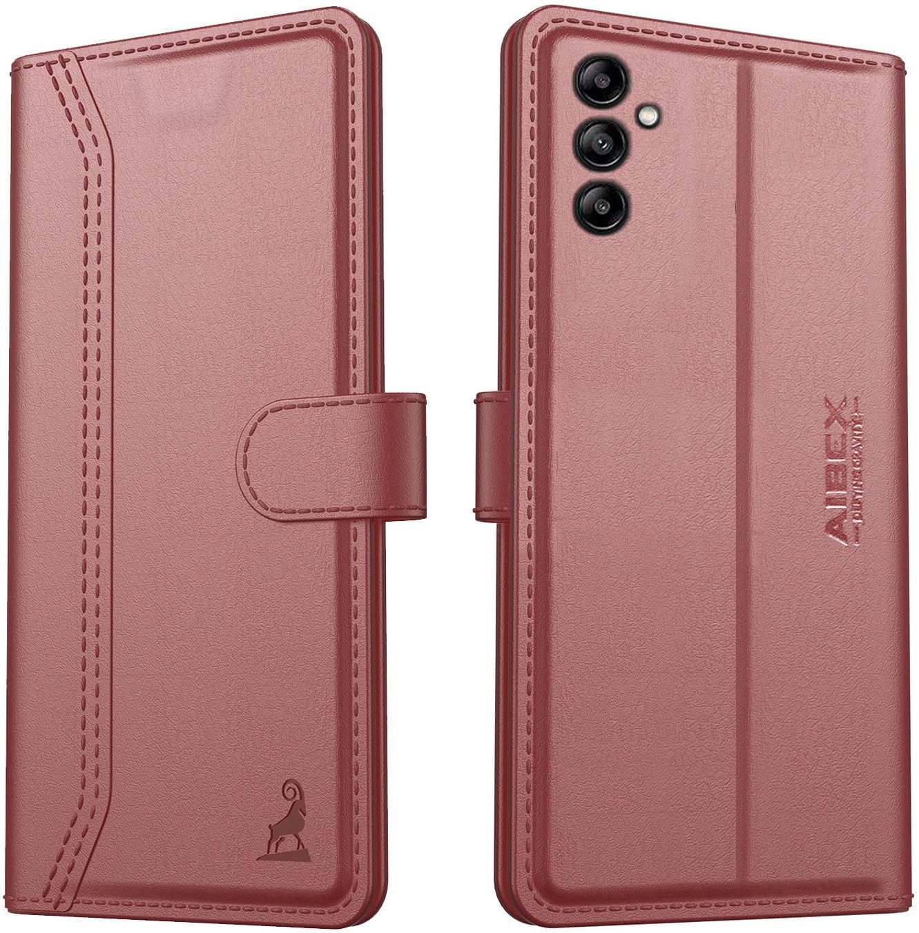 AIBEX ® Samsung Galaxy A04s Flip Cover Leather Finish | Inside TPU with Card Pockets | Wallet Stand | Complete Protection Flip Case Brown (B0BJPB323S) Amazon Price History, Amazon Price Tracker