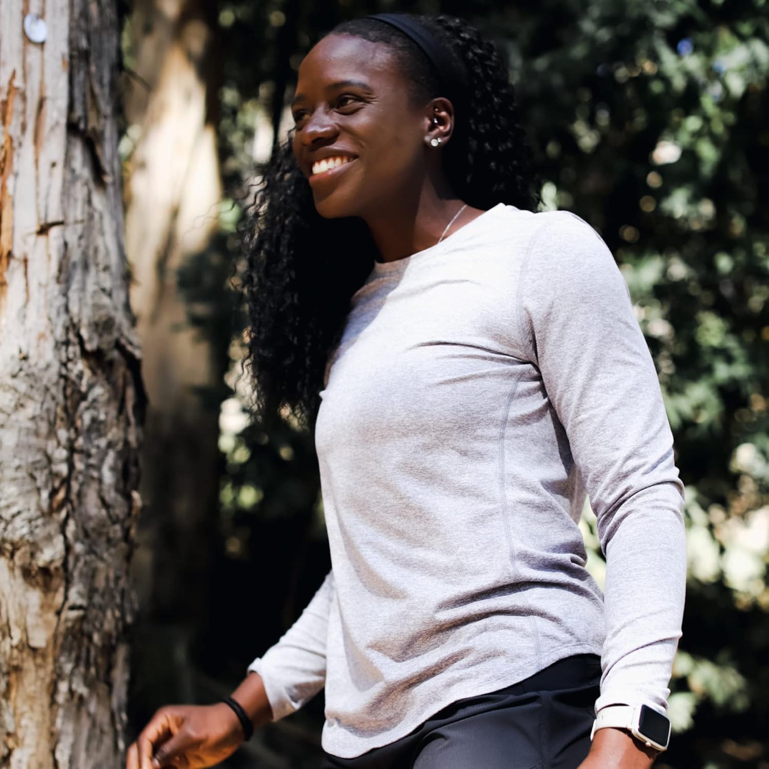 GOAL FIVE Foudy Long Sleeve Training Top for Women, Womens Performance Athletic Shirt