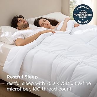 Bedsure Oversized King Comforter Duvet Insert, All Season Bed Comforter, Quilted Down Alternative Duvet, Box Stitched Comforters with Corner Tabs, Washable, 116 x 98 Inches (White)