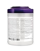 Vista 3 de Super Sani-Cloth - Toallitas desechables germicidas, desinfección de grado hospitalario, 160 toallitas grandes de 6 x 6.75 pulgadas cada una, caja