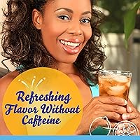 Vista 9 de Crystal Light - Mezcla de bebida en polvo con sabor natural a té helado de limón sin azúcar, descafeinado, 72 sobres para jarra