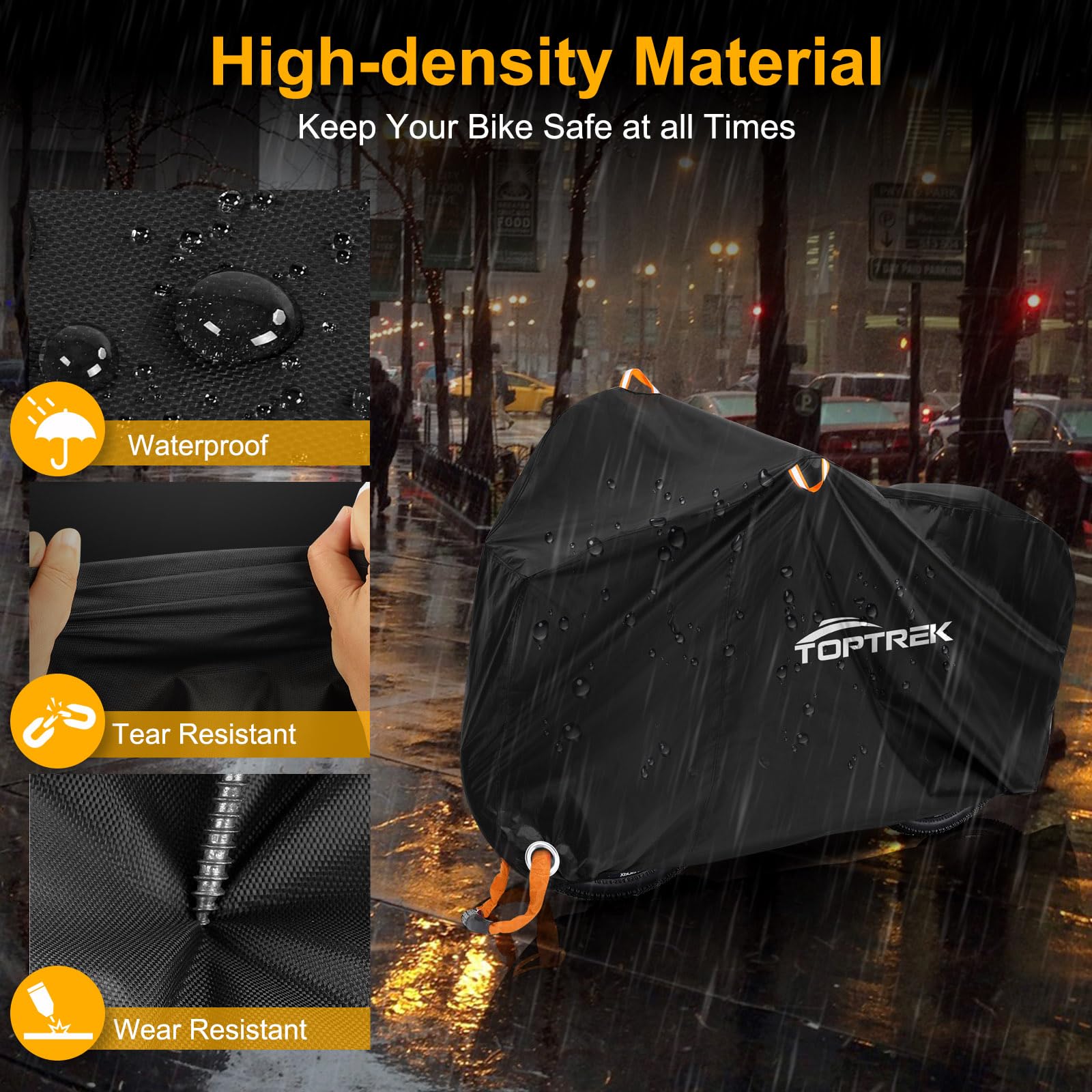 toptrek Bike Cover for 2 Bikes - Image 3