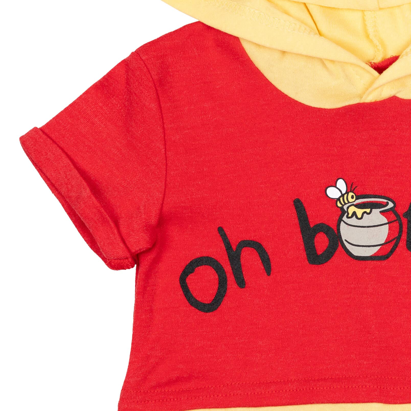 Disney Winnie The Pooh - Mameluco con capucha para bebé/niño pequeño