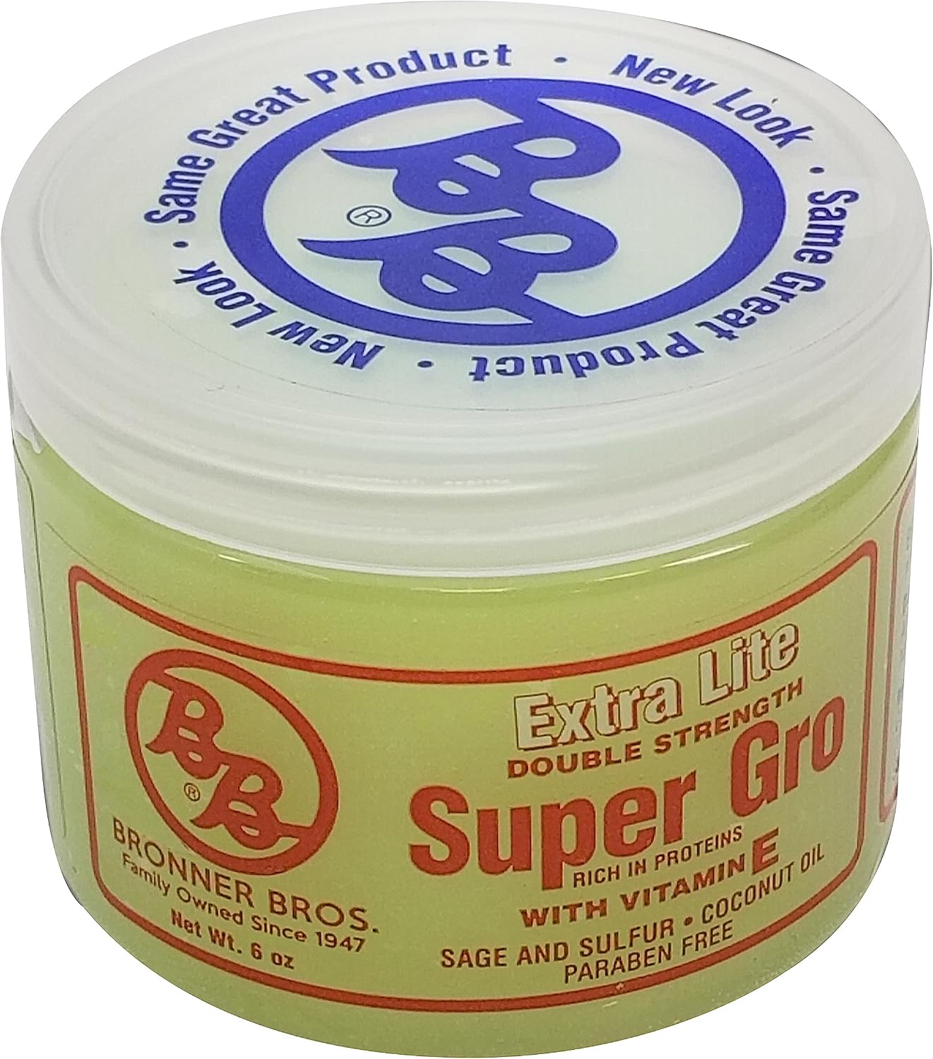 Bronner Bros Super Gro [Extra Lite-Red] (Pack of 3)
