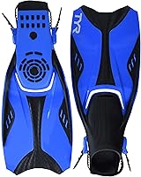 Vista 6 de TYR - Aleta de snorkel (2), color azul