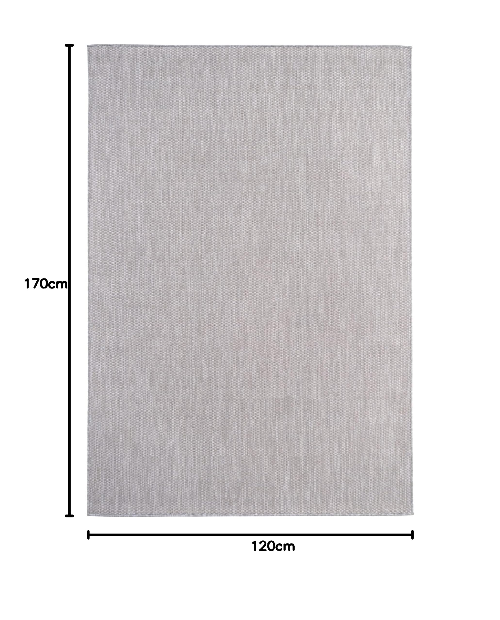 THE RUGS Outdoor Rug – Weather & UV Resistant Outdoor/Indoor Area Rugs - Durable Rugs for Patio, Deck, Garden, Kitchen, Bathroom or Living Room - Beige, 80 x 150 cm — view 60