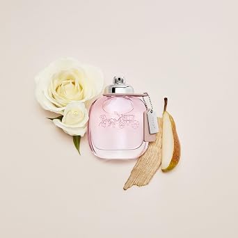 Coach Eau de Toilette - عطر نسائي - Fougere Woody - مع روائح الكمثرى اللذيذة والجريب فروت الوردي وخشب الأرز الأبيض