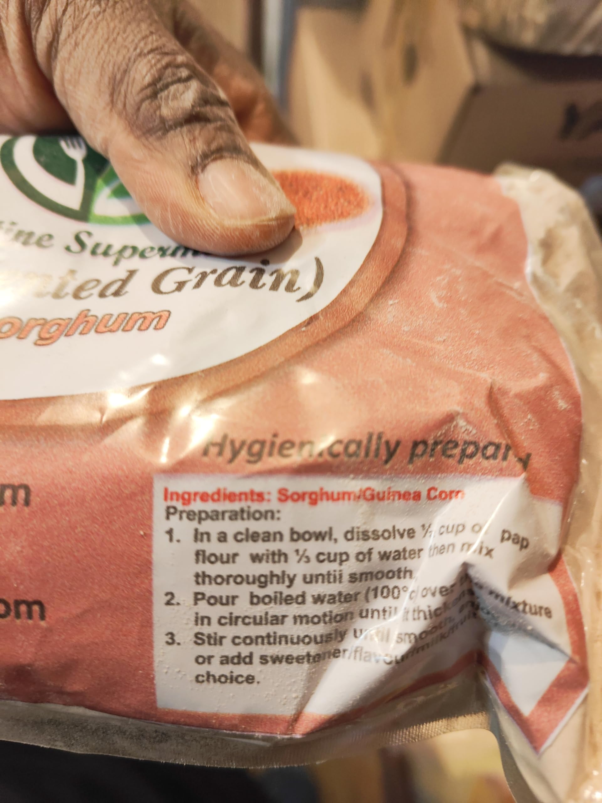 GenericOgi/Pap/Akamu - Fermented African Grains - 16 oz (Sorghum/Guinea Corn)