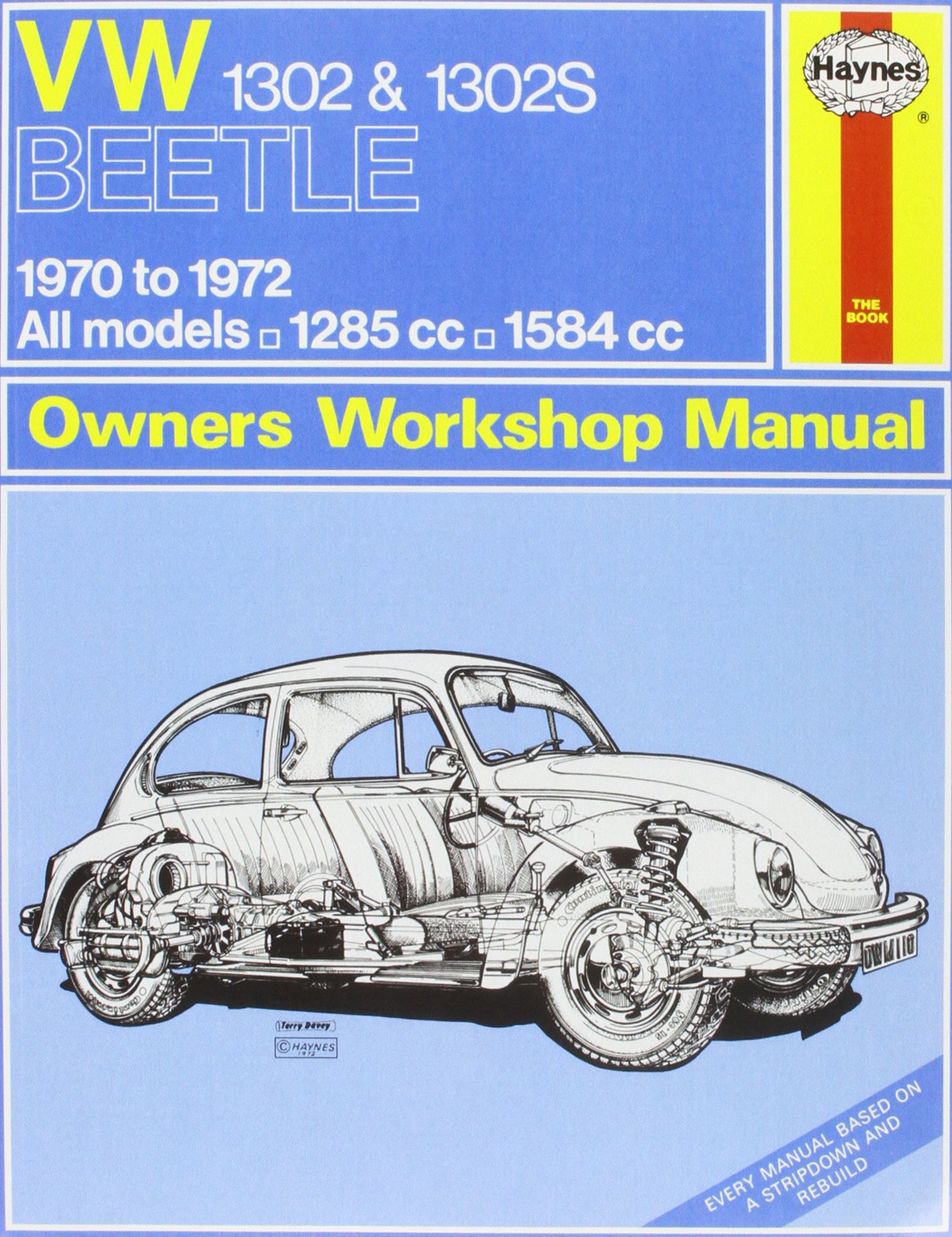 VW 1302S Super Beetle Owner's Workshop Manual