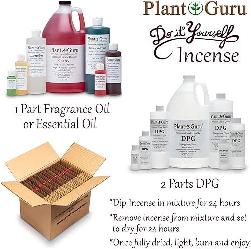 Miniatura 3 de Plant Guru Dipropilenglicol DPG 8 oz. Aceite portador de grado de fragancia, ideal para hacer incienso, perfume y aceites corporales.