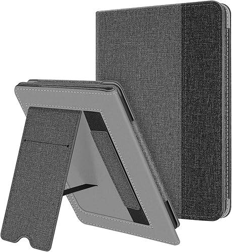 Miniatura 30 de Fintie Funda con soporte para Kindle de 6 pulgadas (11ª generación-versión 2024/2022), funda de piel sintética con ranura para tarjeta de Mármol