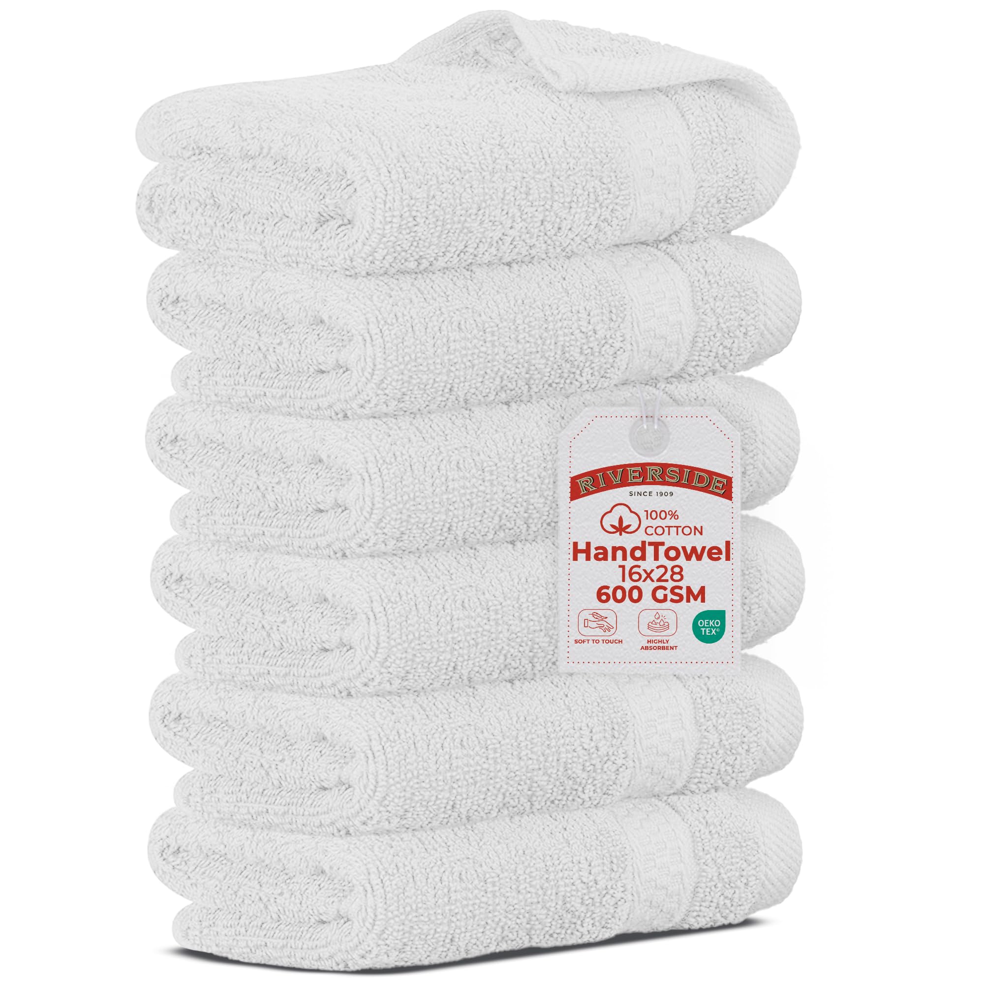 RIVERSIDE Luxury Bath Towels - 4 Pack, Purple -9 RIVERSIDE Luxury Bath Towels - 4 Pack, Purple -9