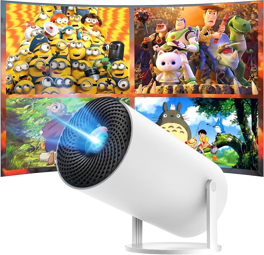 プロジェクター 家庭用 270°回転 天井投影 21000LM 1080P Amazon.co.jp: JOWLURK プロジェクター 家庭用【2025 Android TV