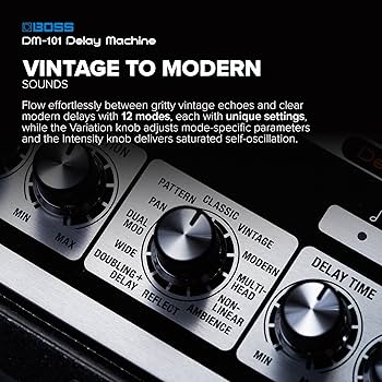 Amazon.com: BOSS DM-101 Delay Machine | Ultimate Analog