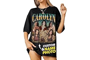 Customized Vintage Graphic Tee for Couples