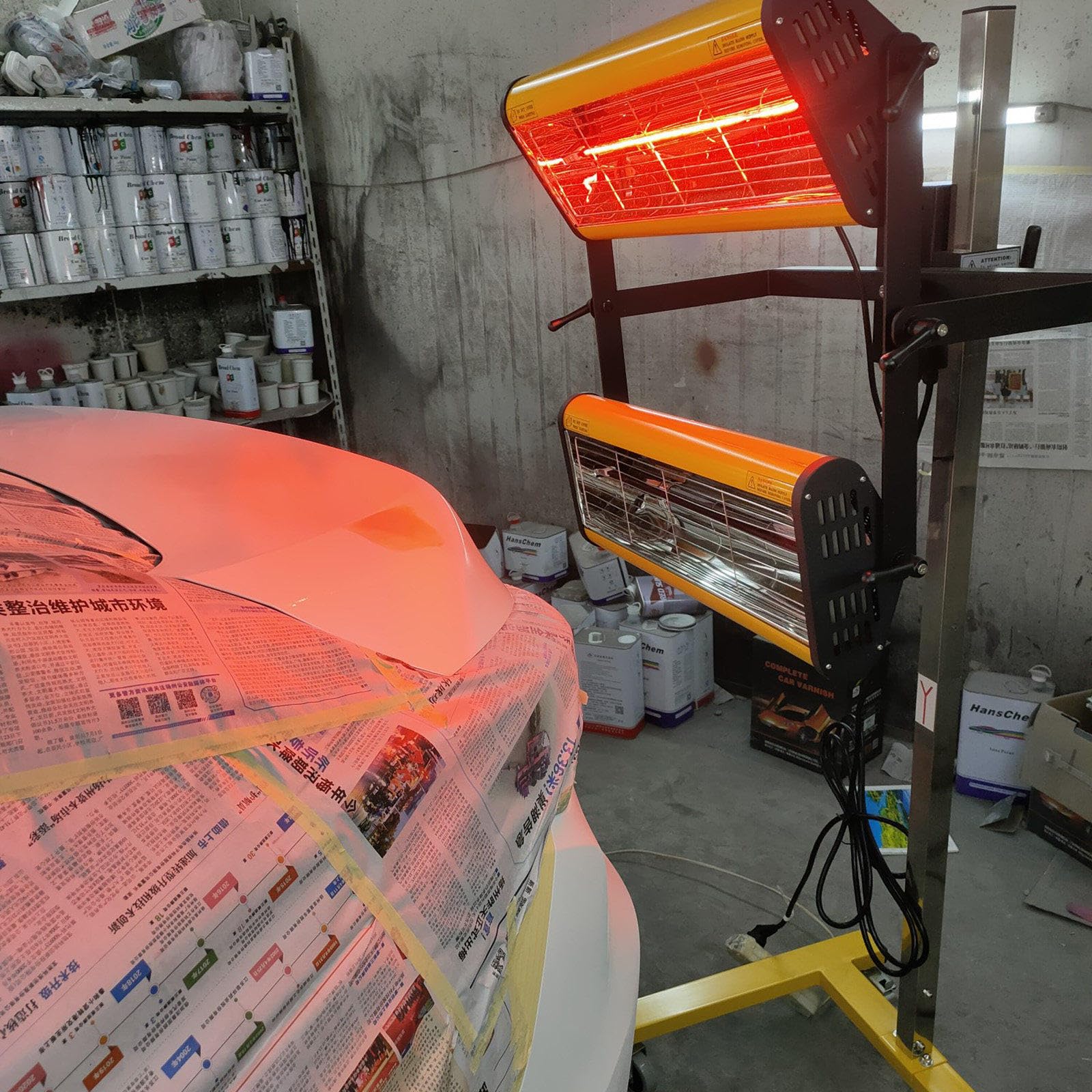 Assorted Auto Body Repair Box, Frame and Pulling Clamps (3 Ton TWO-WAY Back Clamp)