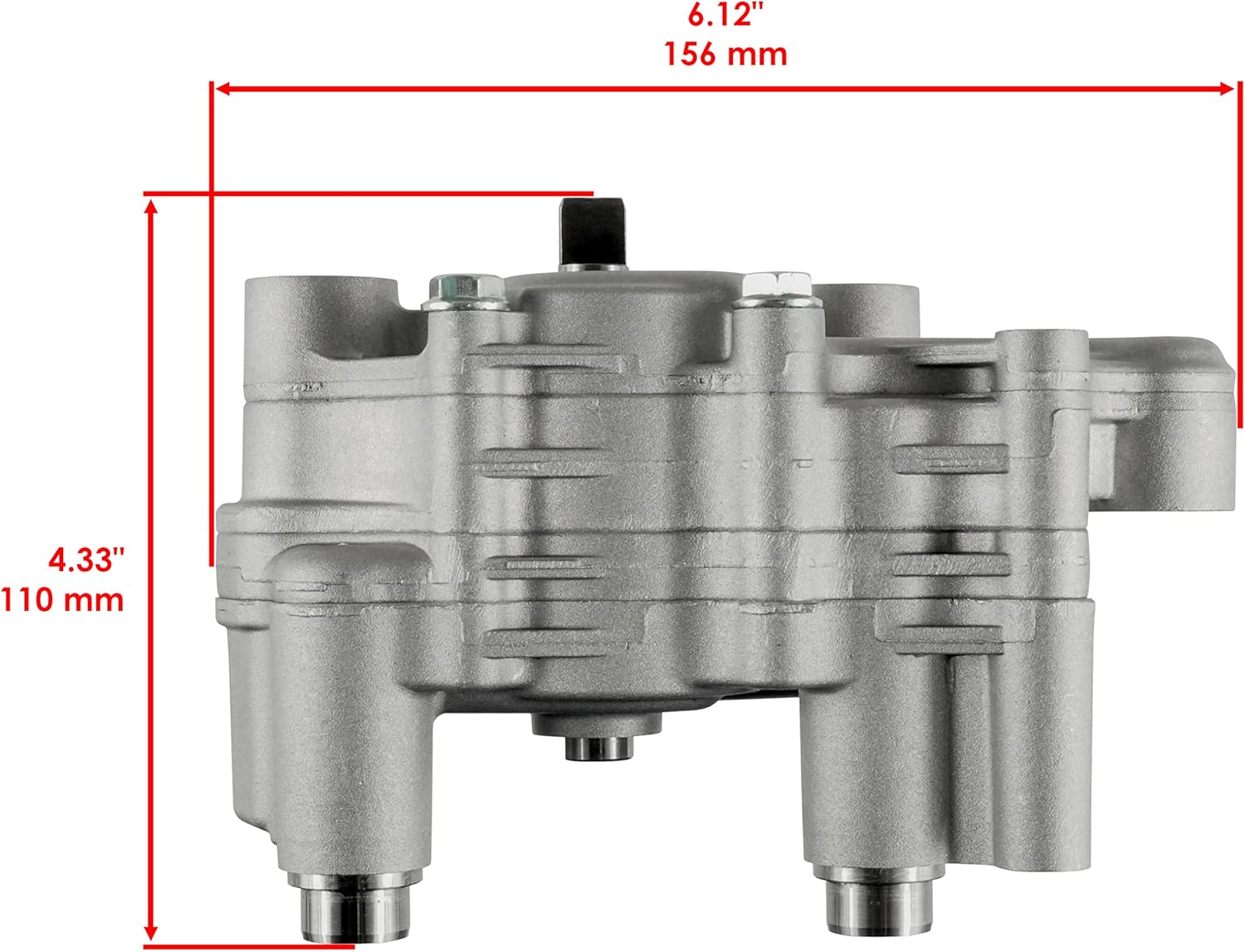 Caltric Complete Oil Pump Compatible with Honda Rincon 650 TRX650FA TRX650FGA 4x4 2003 2004 2005